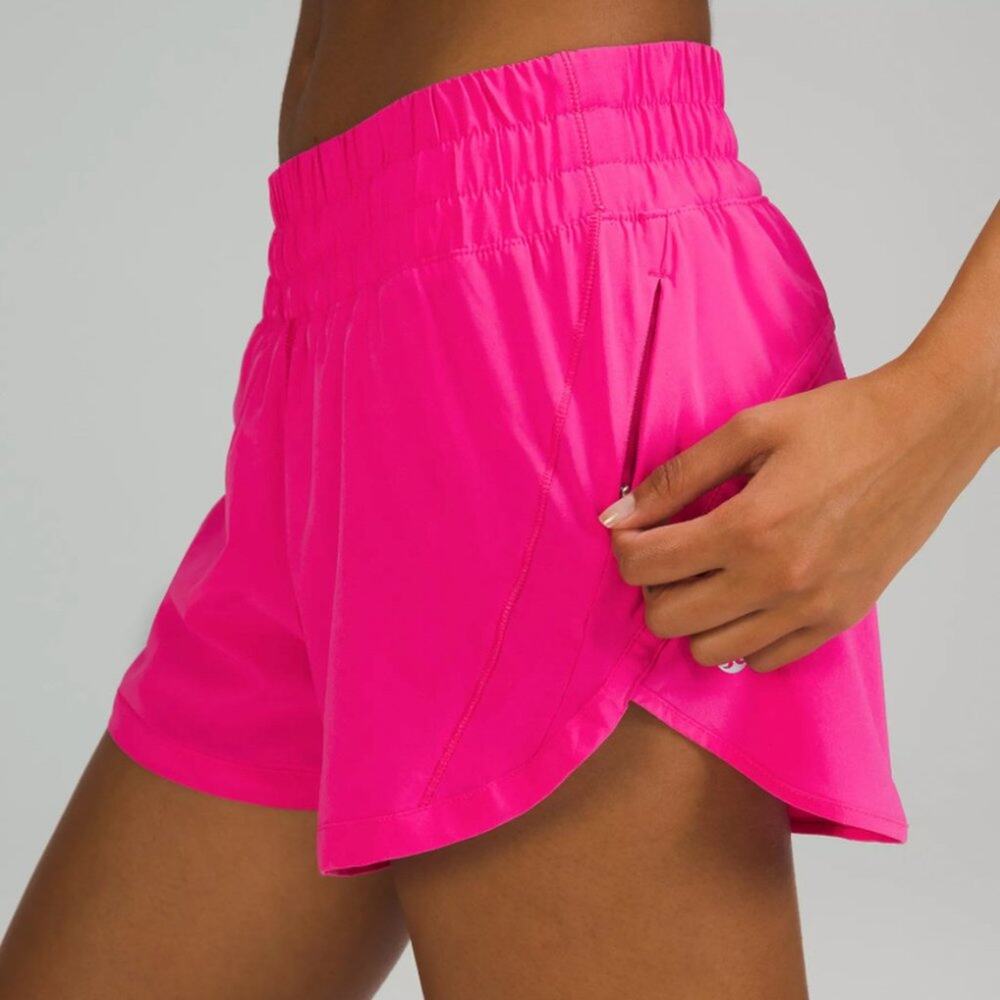 NWT Sonic Pink Track That HR Short 3" Lined